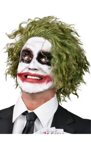Joker Green Knight Mens Costume Wig