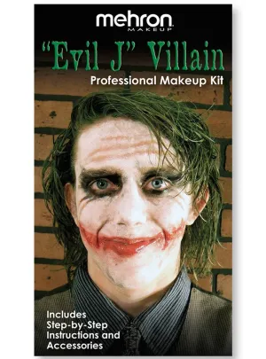 Joker Mehron Deluxe Character Makeup Kit