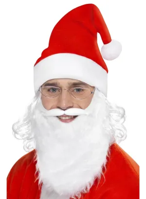 Jolly Santa Claus Christmas Costume Accessory Kit