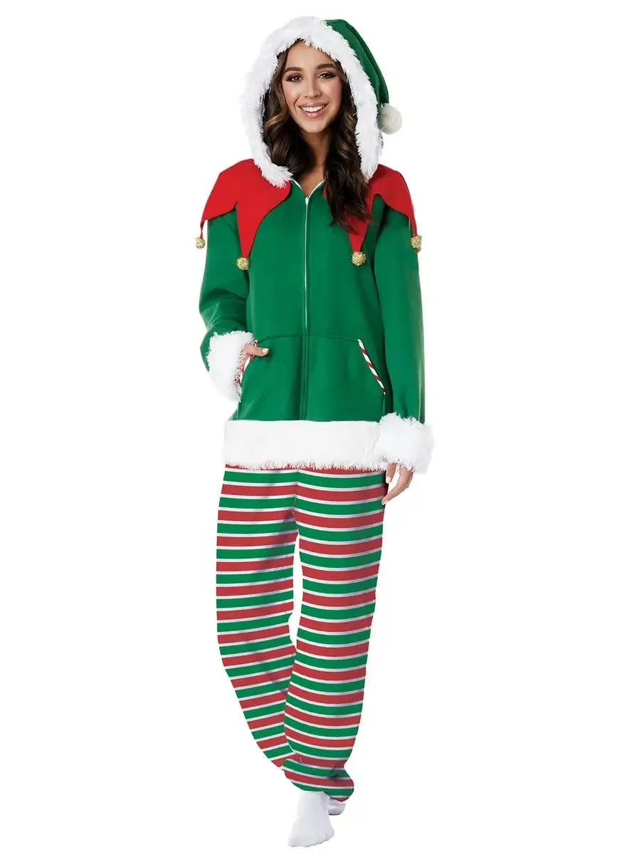 Jolly Workshop Elf Womens Christmas Costume