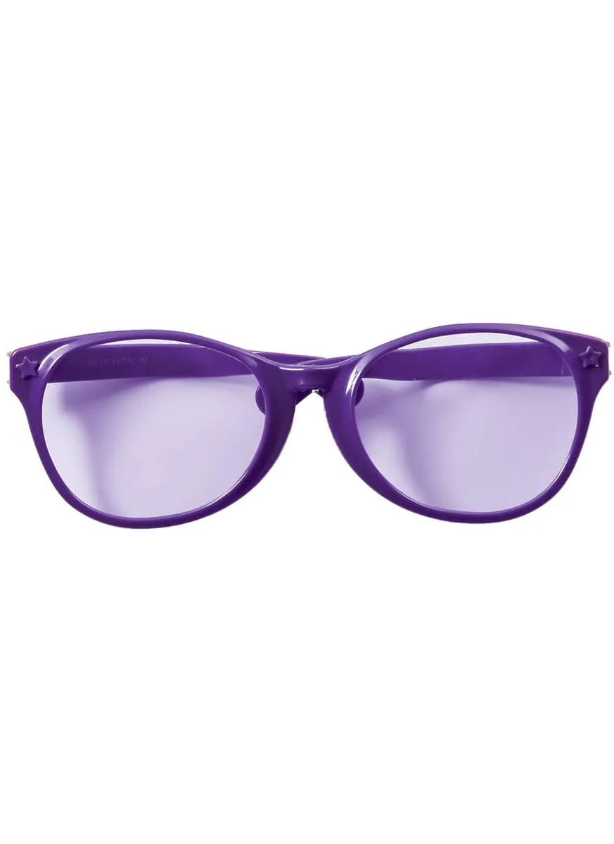 Jumbo Purple Glasses Novelty Costume Accessory