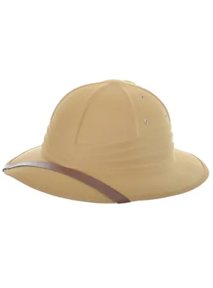 Jungle Safari Adults Tan Costume Hat