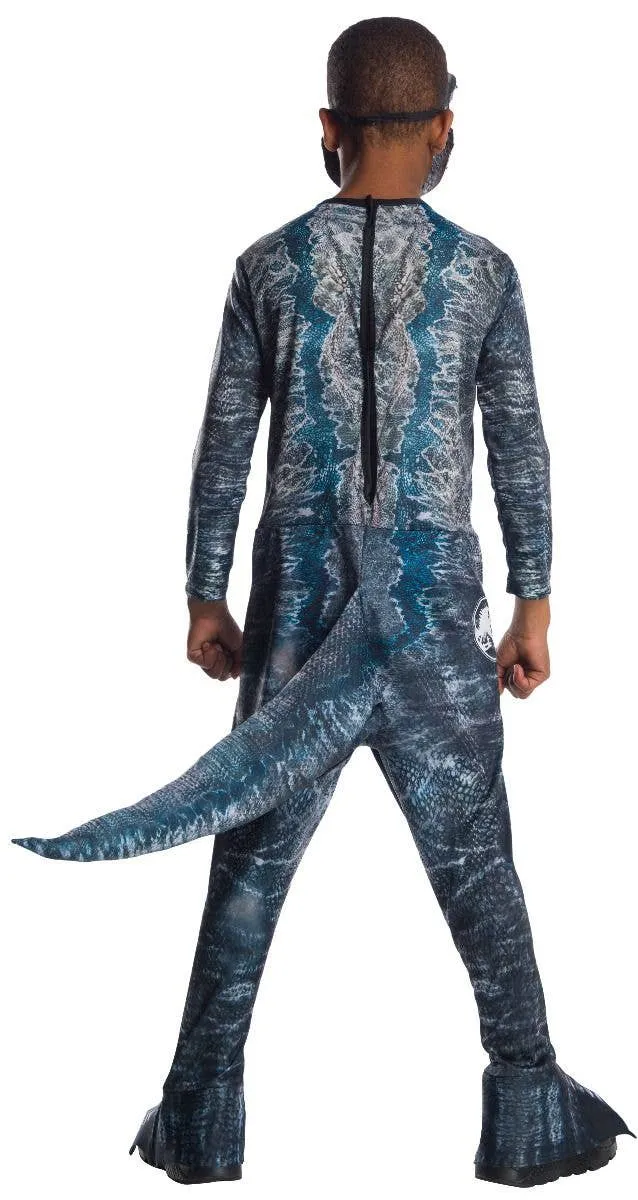 Jurassic World Blue Raptor Boys Dinosaur Costume