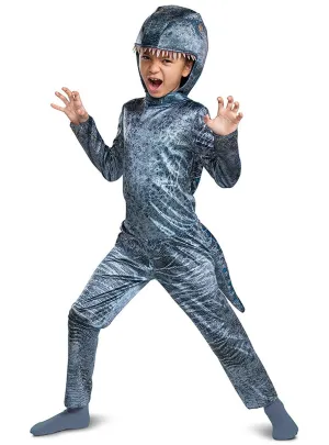 Jurassic World Kids Blue Raptor Dinosaur Costume