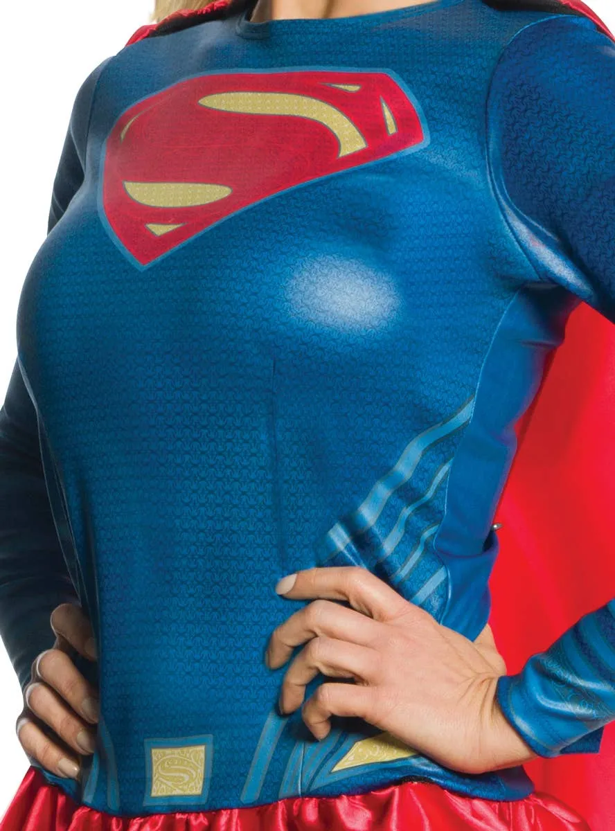 Justice League Womens Supergirl Fancy Dress Costume
