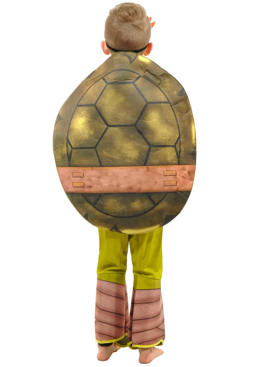 Karate Turtle Boys Orange Mask Dress Up Costume