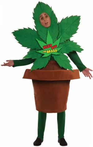 Keep Off The Grass Adults Funny Costume