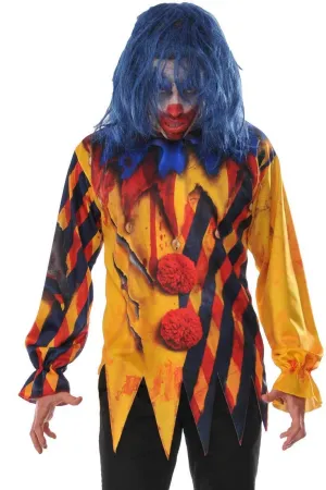 Killer Clown Mens Halloween Costume Shirt