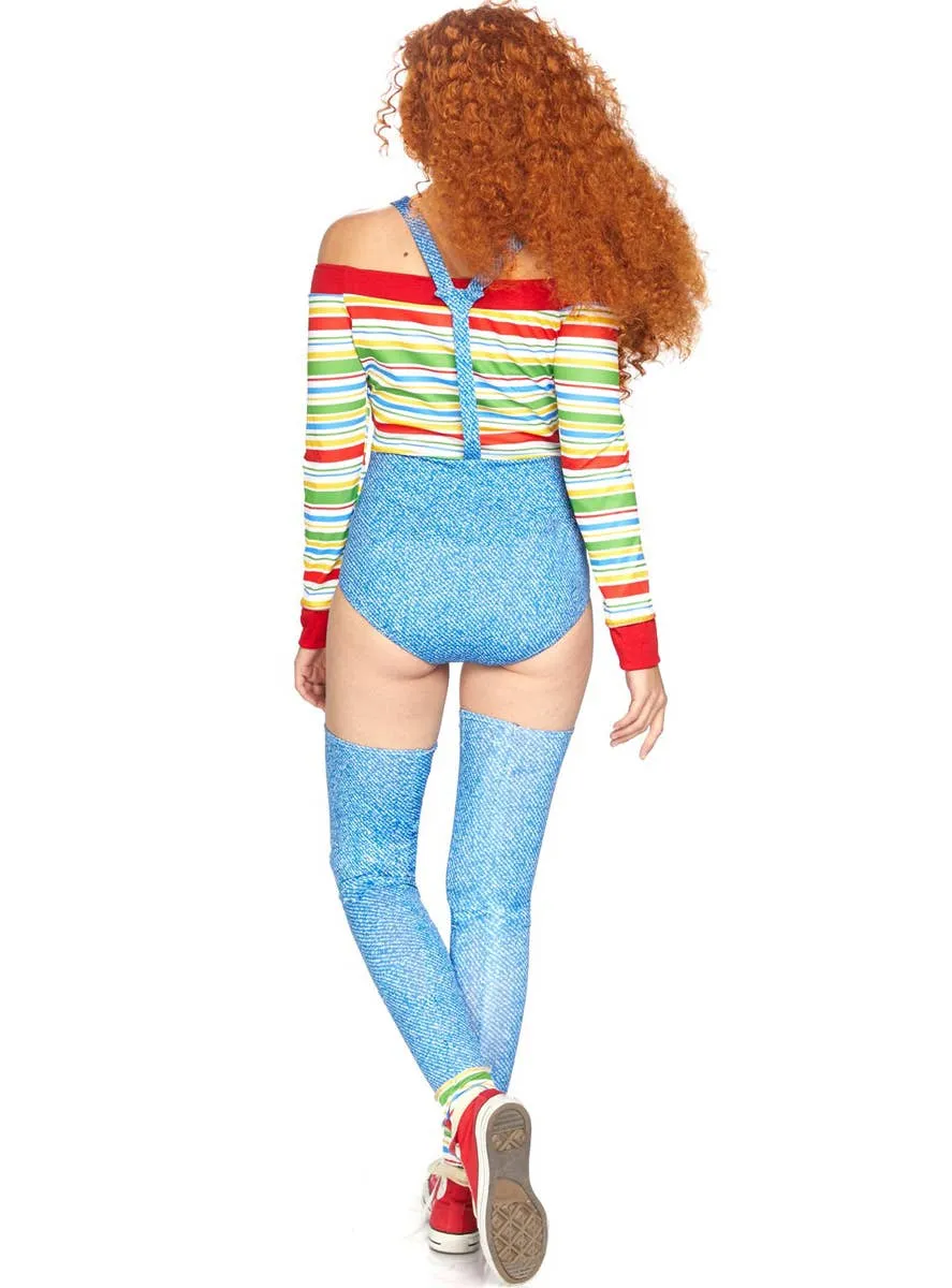 Killer Doll Womens Sexy Chucky Halloween Costume