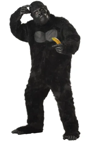 King Kong Black Gorilla Adults Fancy Dress Costume