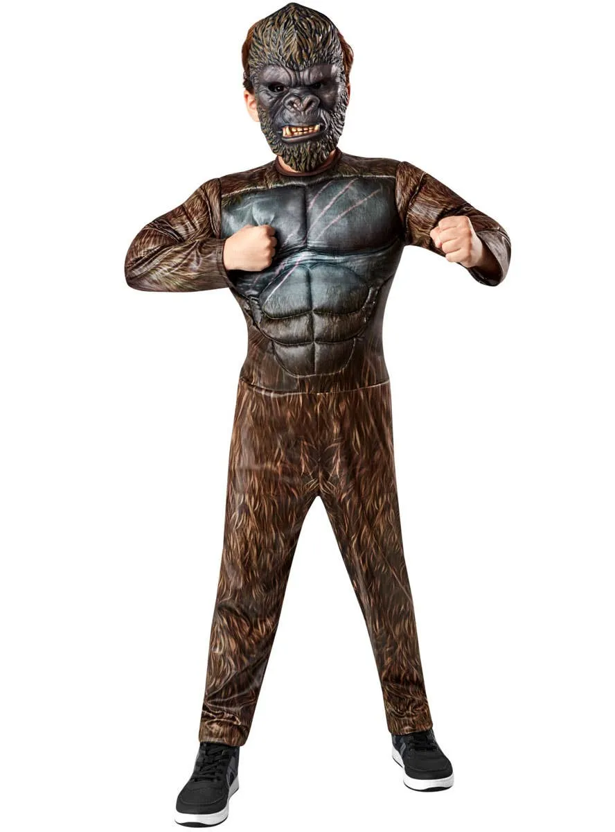 King Kong Boys Deluxe Gorilla Book Week Costume