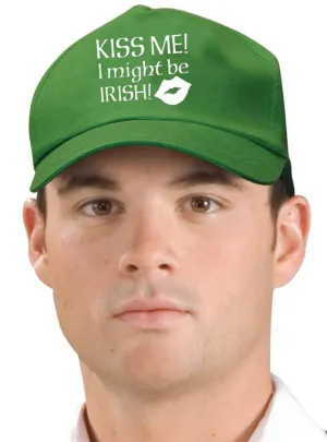 Kiss Me I Might Be Irish St Patrick's Day Costume Hat