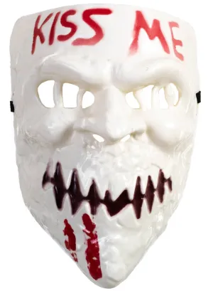 Kiss Me Purge Halloween Costume Mask