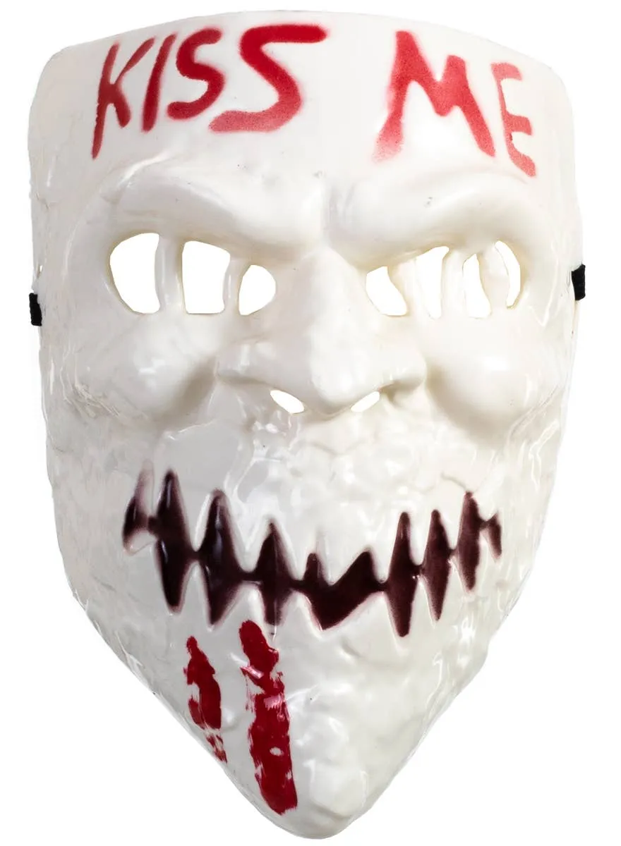 Kiss Me Purge Halloween Costume Mask