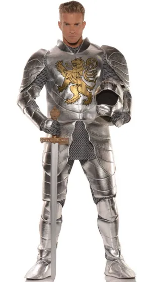 Knight In Shining Armour Mens Fancy Dress Costume