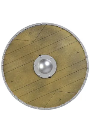 Knights Shield Bronze and Silver Accessory