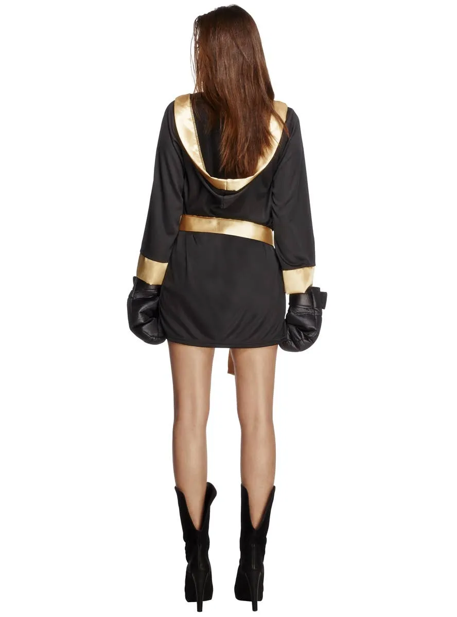 Knockout Womens Sexy Boxer Costume