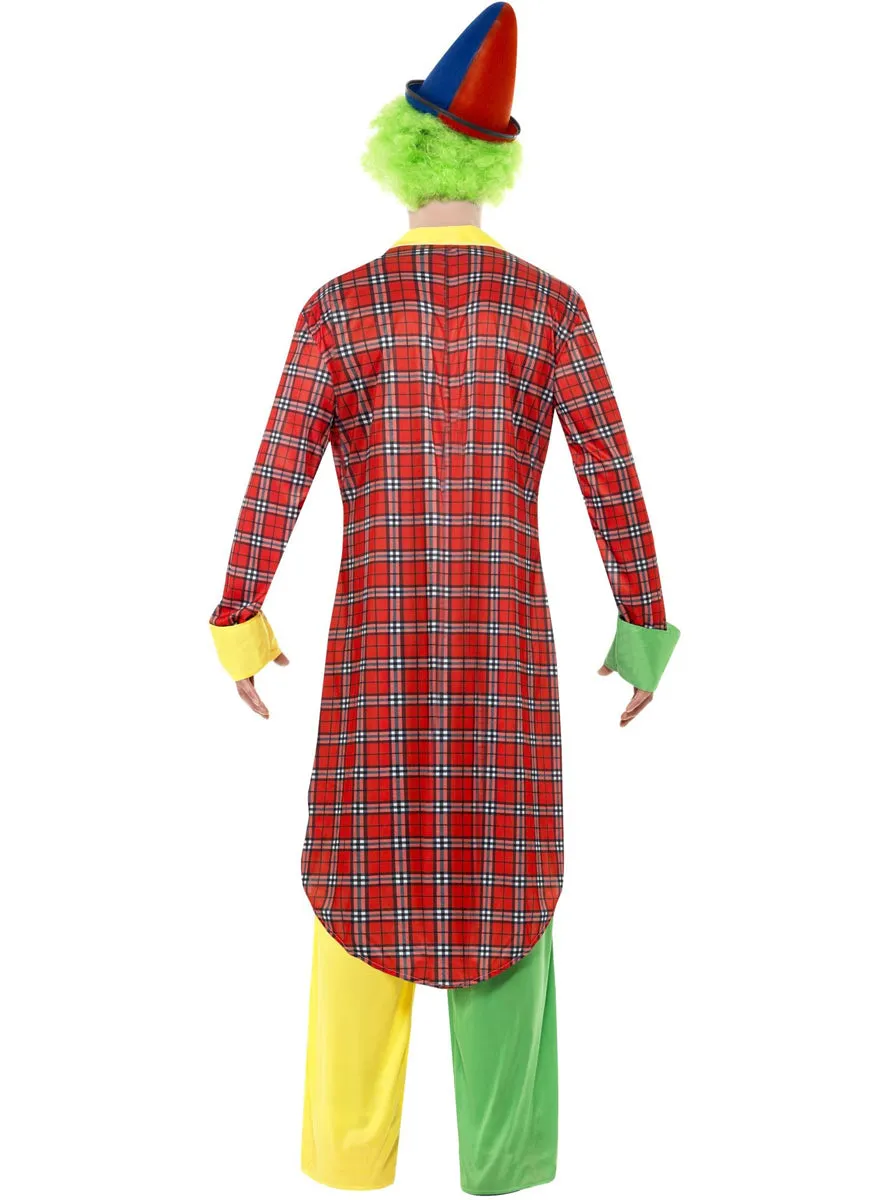 La Circus Clown Mens Dress Up Costume