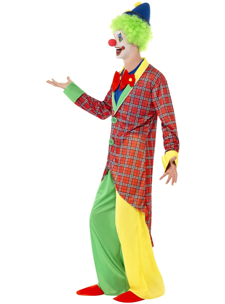 La Circus Clown Mens Dress Up Costume