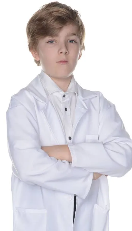 Lab Coat Boys Scientist Fancy Dress Costume