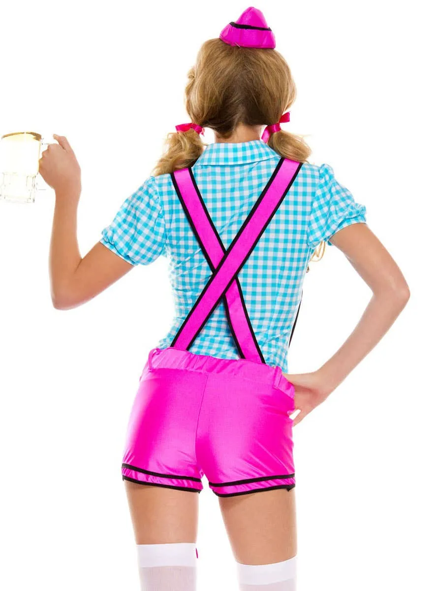 Lady Lederhosen Sexy Womens Oktoberfest Costume