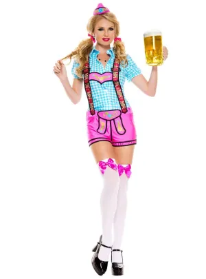 Lady Lederhosen Sexy Womens Oktoberfest Costume