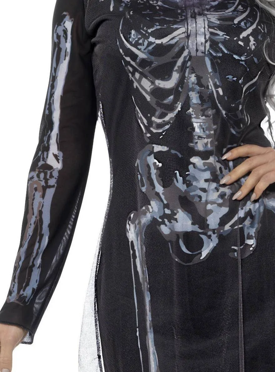 Lady Skeleton Womens Halloween Costume
