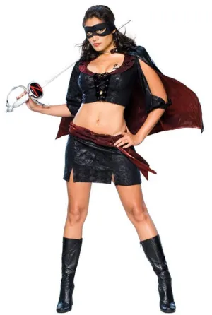 Lady Zorro Womens Sexy Costume