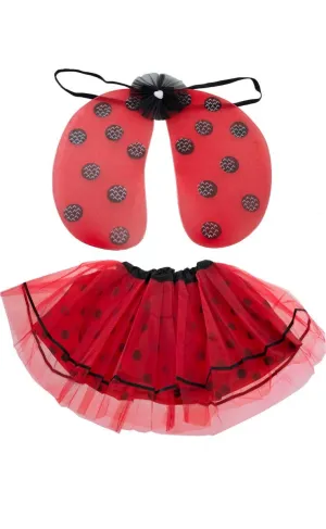 Ladybug Girls Costume Accessory Set