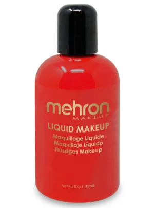 Large 133ml Mehron Red Liquid Makeup