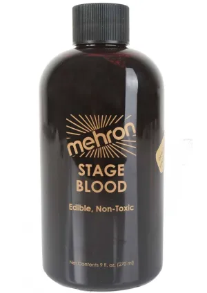 Large 270ml Dark Venous Red Syrup Based Mehron Stage Blood