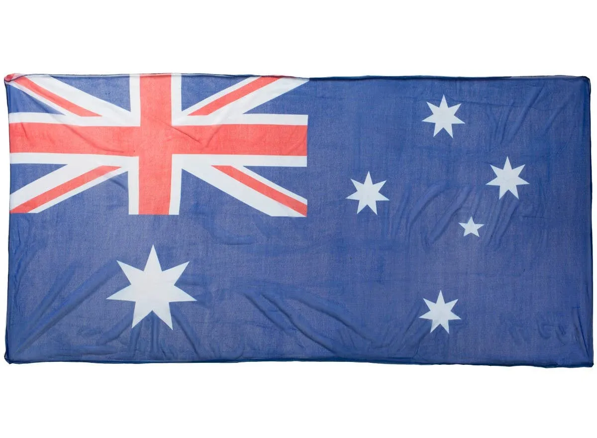 Large Australian Flag Wrap Around Beach Sarong