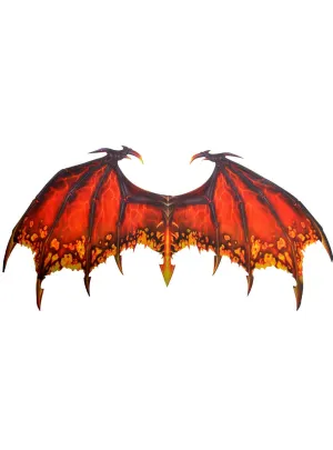 Large Fire Dragon Deluxe Costume Wings