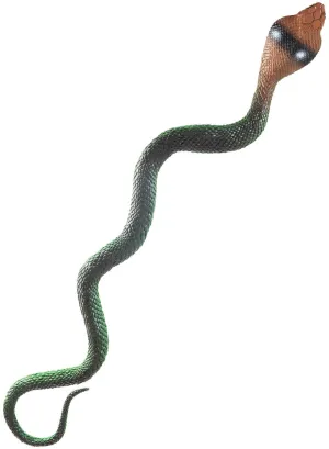 Large Green and Brown Snake Halloween Decoration