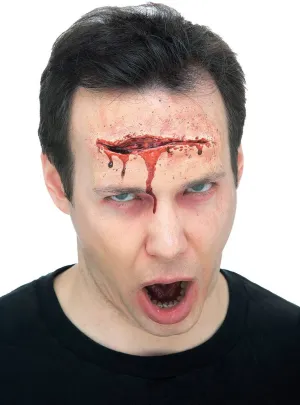 Large Latex Gash Halloween Special FX Prosthetic