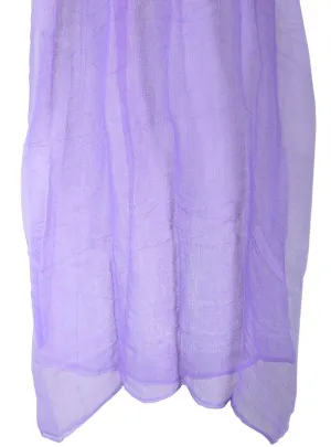 Large Purple Netted Gauze Halloween Decoration