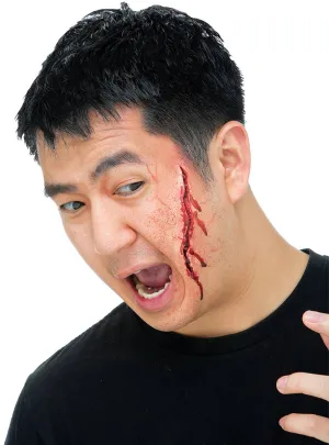 Large Realistic Gash Special Effects Prosthetic