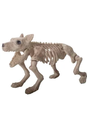 Large Skeleton Dog Halloween Decoration