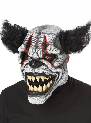 Last Laugh Clown Deluxe Ani-Motion Halloween Costume Mask