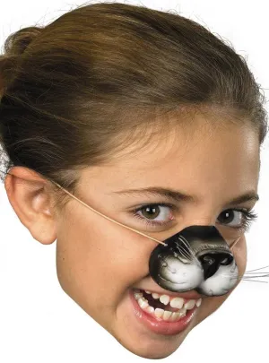 Latex Cat Nose Costume Accessory