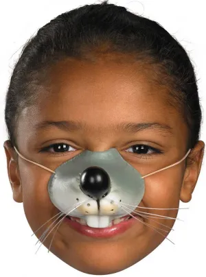 Latex Mouse Nose Costume Accessory