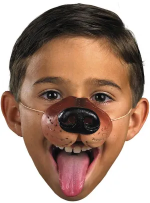 Latex Puppy Dog Nose Costume Accessory