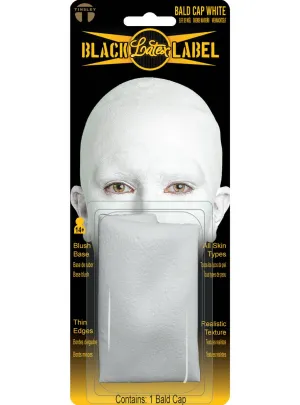 Latex White Bald Cap SFX Costume Prosthetic