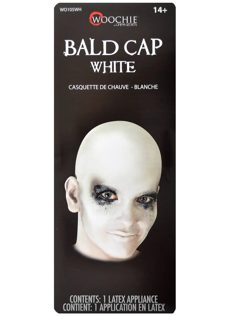 Latex White Bald Cap Special FX Prosthetic
