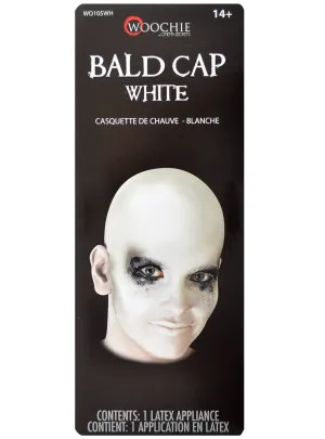 Latex White Bald Cap Special FX Prosthetic