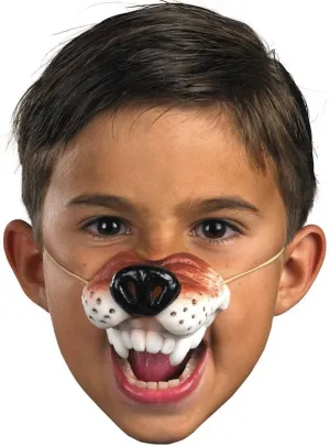 Latex Wolf Nose Costume Accessory