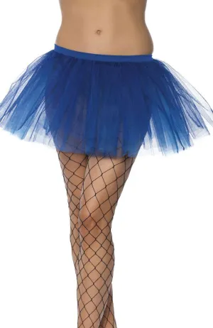 Layered Blue Womens Costume Tutu