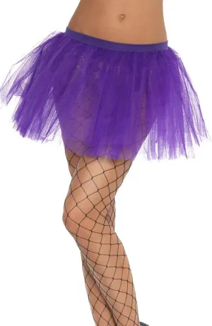 Layered Purple Womens Costume Tutu