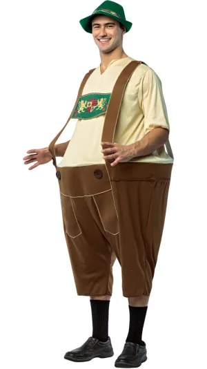 Lederhosen Hoopster Mens German Funny Oktoberfest Costume