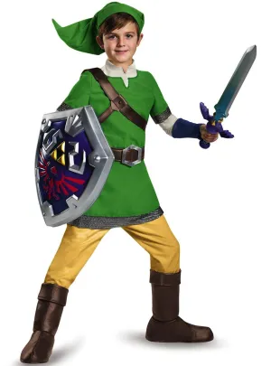 Legend of Zelda Boys Deluxe Link Book Week Costume
